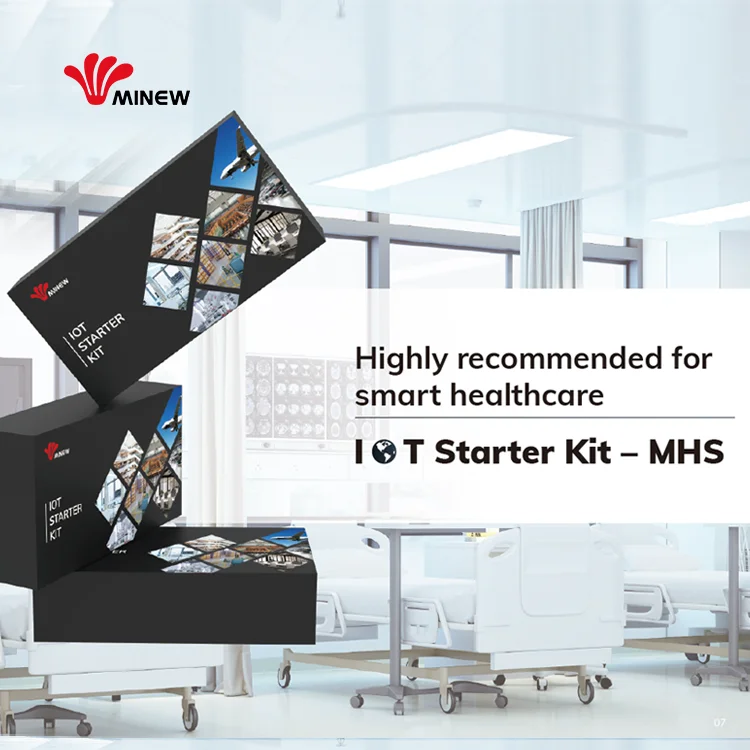 Soluciones y software IoT Ble Posicionamiento interior Kit de desarrollo de baliza inteligente para el cuidado de la salud