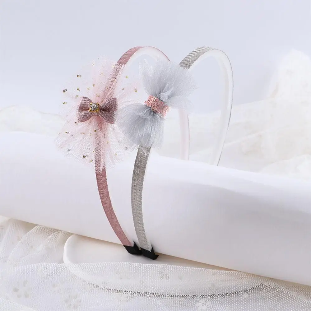 

Kids Children Bowtie Cartoon Imitation Gauze Lace Hair Accessories Hairbands Headwear Hair Hoops