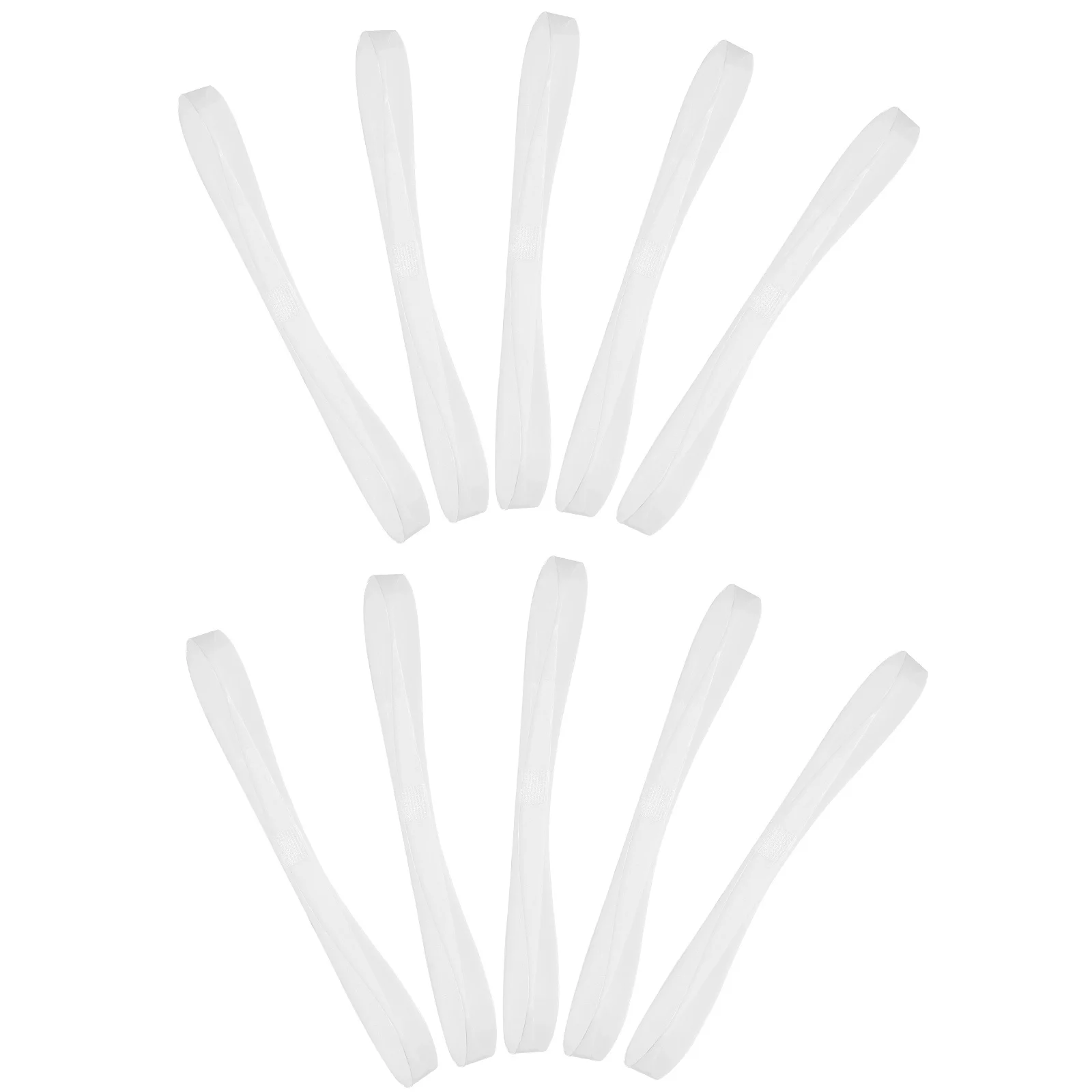 10 قطعة واضح غير مرئية أحزمة أحذية عالية الكعب بولي يوريثان مطاطا مكافحة قطرة أربطة الحذاء حزام للكعوب فضفاضة النساء أحزمة أحذية عالية الكعب #4