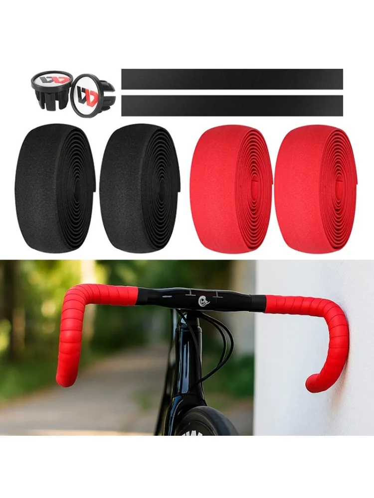 AliExpress EVA Bicycle Handlebar Tape Anti-Slip Damping Shock Absorb Wrap Bar Tape Soft Breathable High Tenacity Road Bike Tape