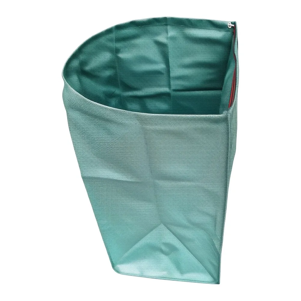 Reusable Lawn Bag Yard Waste Bag Self-standing Design Detachable Plastic Hoop Four Webbing Handles Reinforced Handle Waste Bag