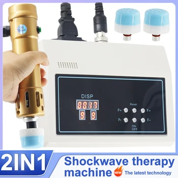 Shockwave chiropractic gun massager for ED treatment shock wave therapy machine pain relief massage gun body relaxation massager