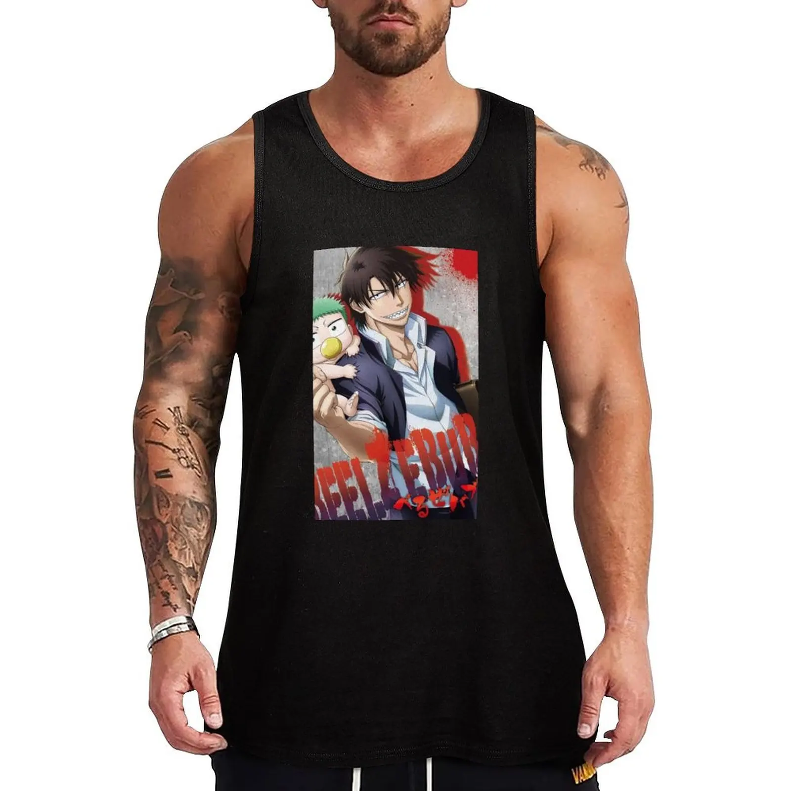 BEEL OGA Tank Top Sleeveless Workout Tank Top Muscle Fit Gym Shirt