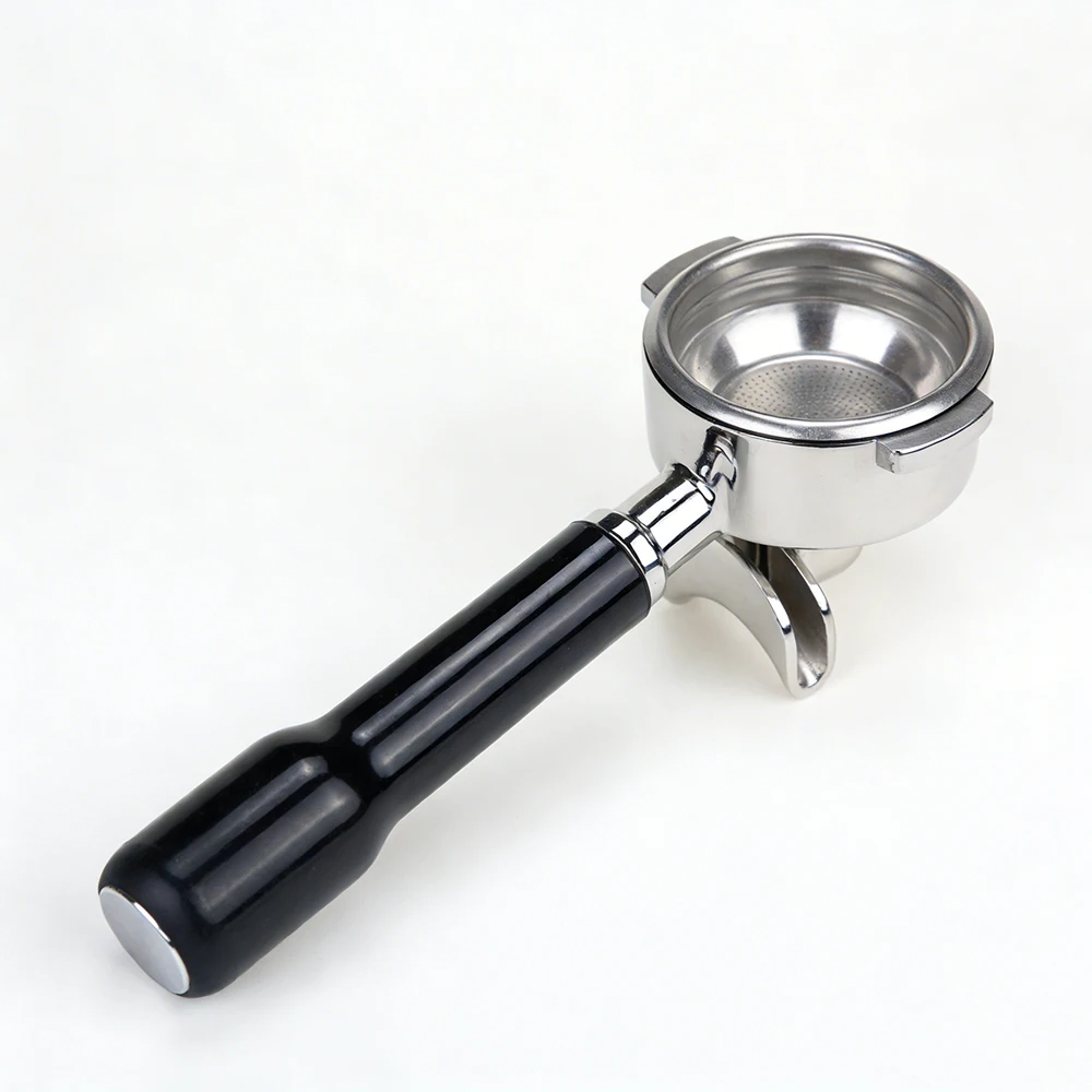 Custom TSP58-2 58mm Stainless Steel Espresso Portafilter ABS Handle Portable Coffee Filter Holder Easy Clean