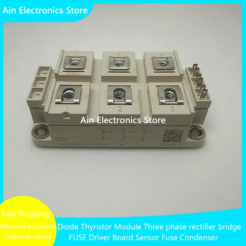 

SKKR400/0.2-BVR SKKR300/0.2-BVR SKKR200/0.2-BVR New Original IGBT Module