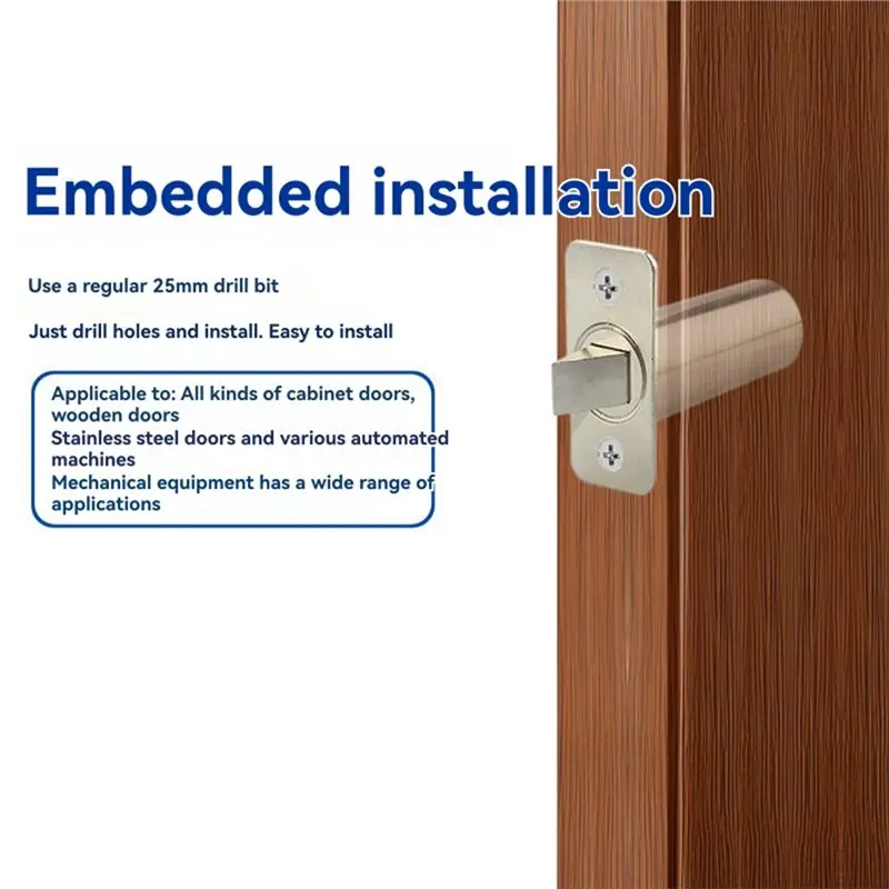 【ADD TO CART 】DC12V24V Embedded Door Lock Electric Bolt Access Control Electromagnetic Concealed Control Lock
