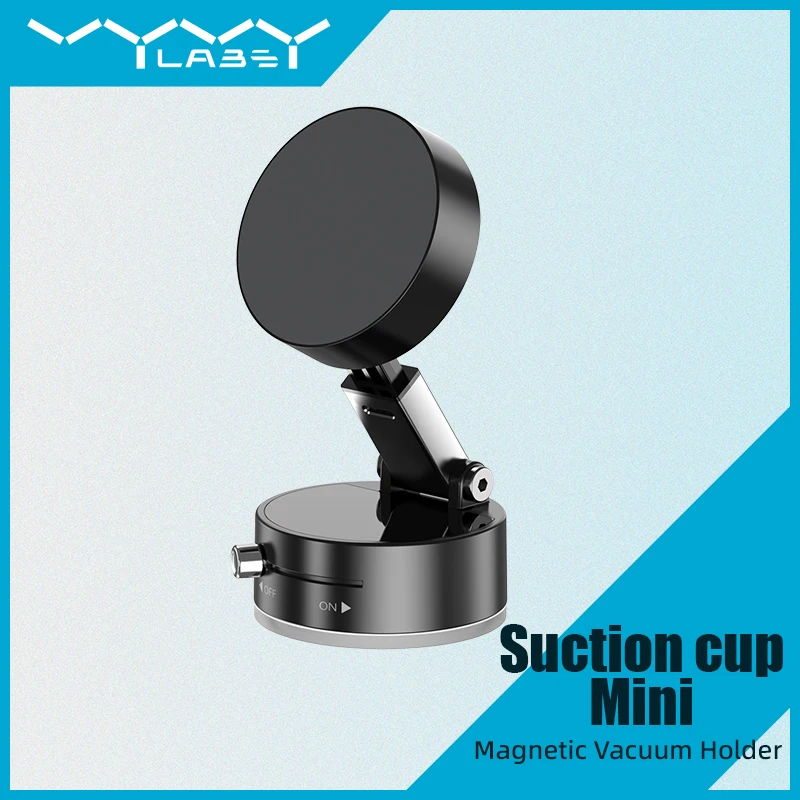 

VYVYLABS Магнитный вакуумный держатель Поддержка мобильной подставки на присоске Складная подставка для телефона для лобового стекла автомобиля Настенный универсальный мобильный телефон