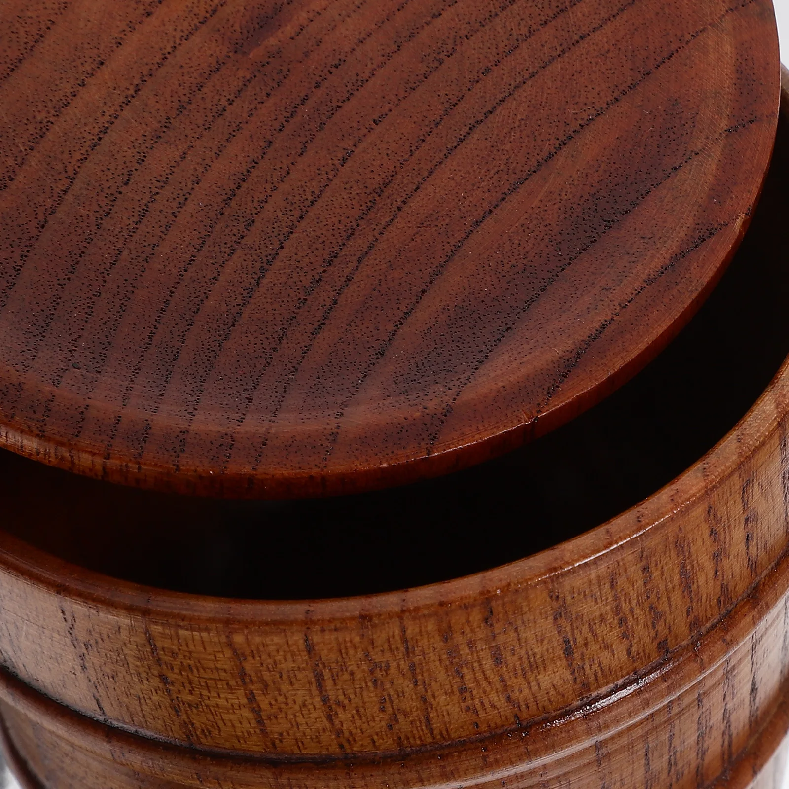 

Vintage Wooden Coffee Mug 210Ml Leak-Proof Lid Cup For Tea Beer Home Office Use Wood Drinkware Elegant Asian Style Cup