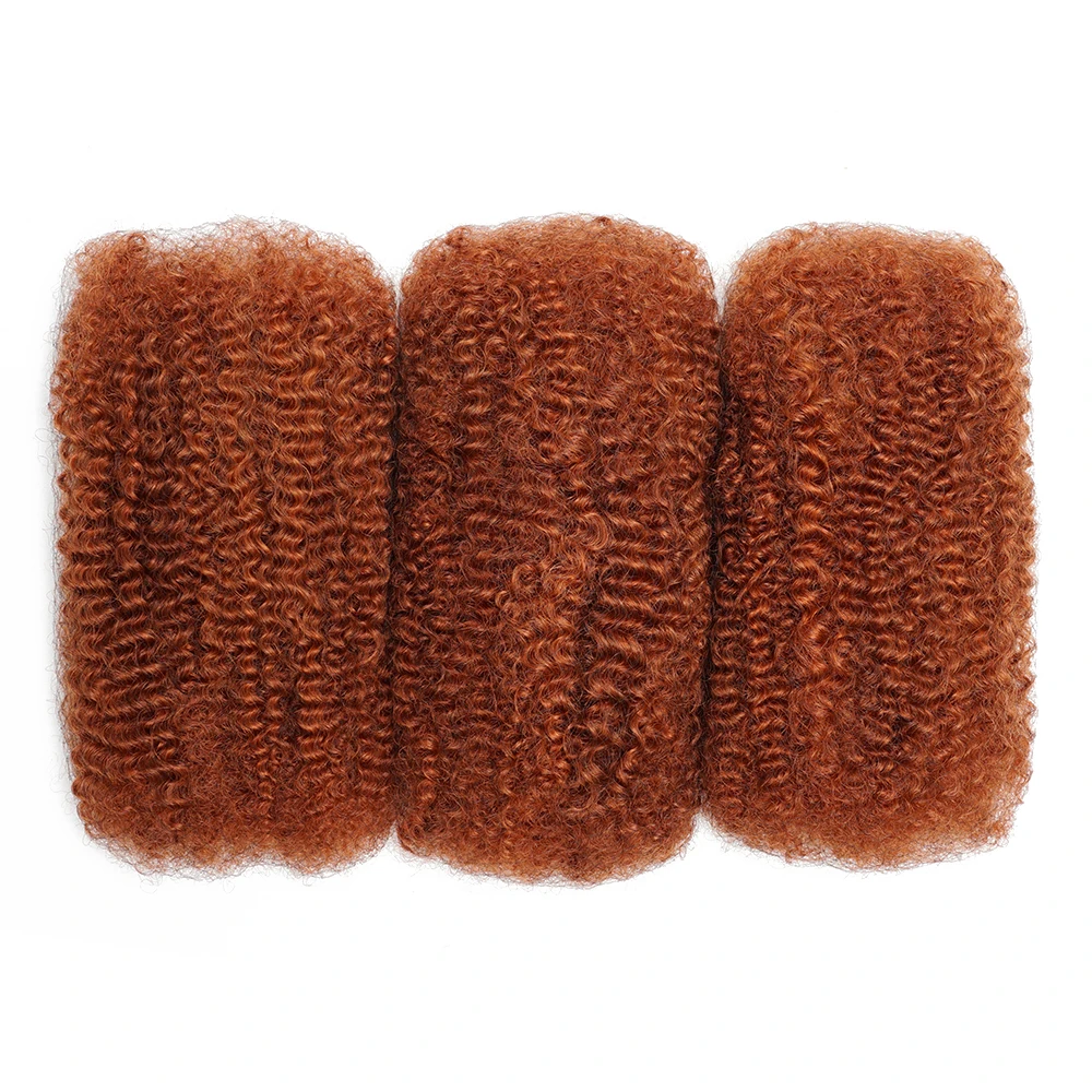 # 350 شعر بشري أفرو غريب # 27 شعر أشقر للتضفير # وصلات شعر مجعد 99J لضفائر التقلبات الصغيرة Microlocs