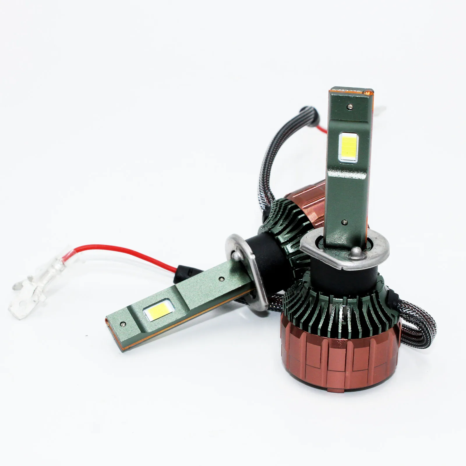 

2x H1 150W LED Headlight Bulbs Conversion Kit High Low Beam Super Bright 6000K White Auto LED Lamp High Power Fog Light