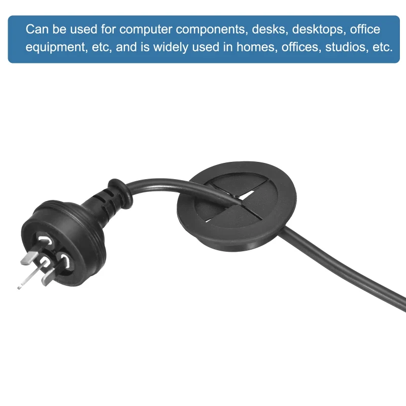 T-Shaped Flame Retardant Rubber Dust Sealing Plug Thick Slotless Pipe Wire Grommet With Cross Guard For Cable Protection