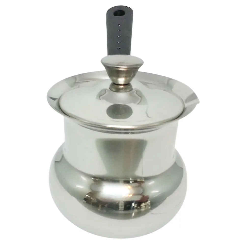 

Stainless Steel Hot Milk Cup Small Pot for Heating Steamer Pitcher Soup Cooking Lightweight Mothers OneH ed Operation