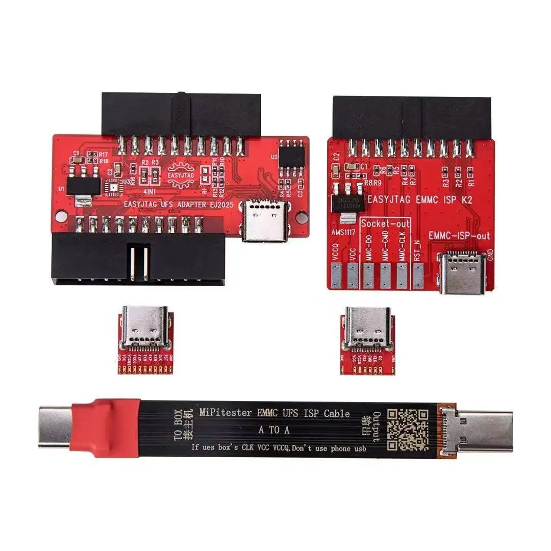 MIPI adapter Support Easyjtag/BGA254 Socket Modify ICfriend FPC ISP Cable/MIPItester EMMC UFS ISP Cable A to A image 5