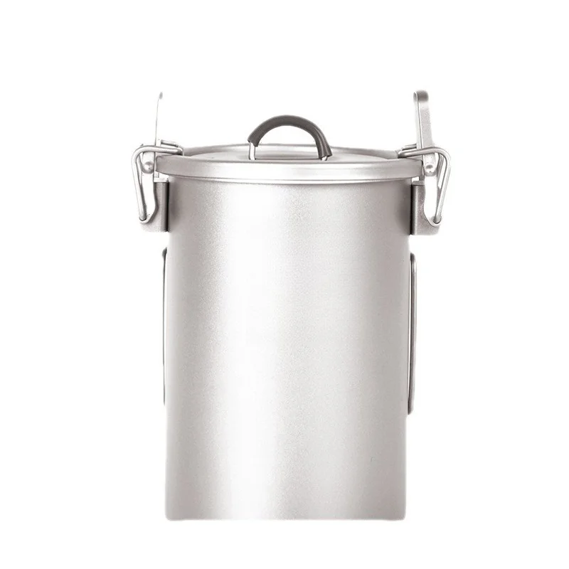 

Multifunctional rice cooker, pure titanium pot Portable outdoor camping cooker Single rice pot