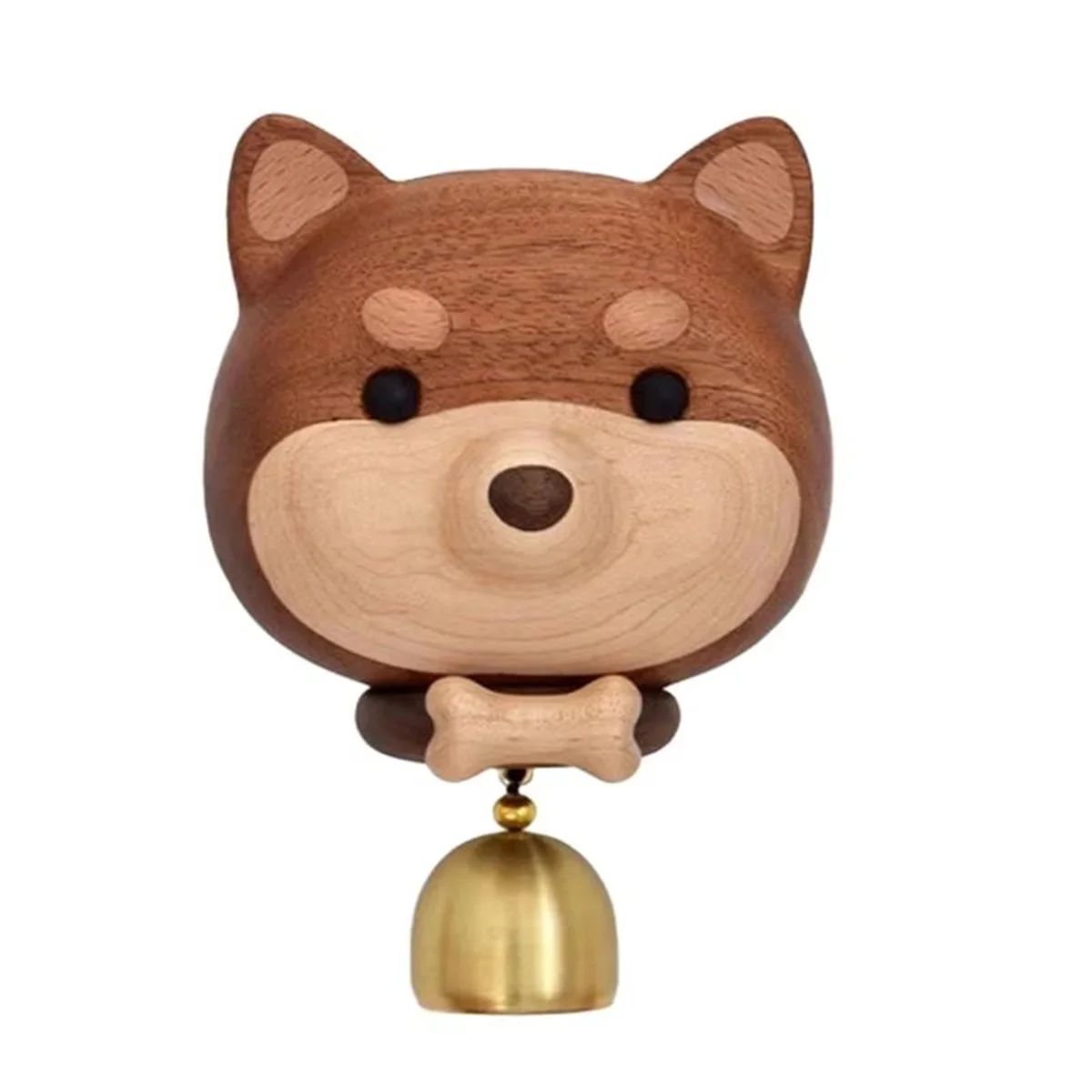 Cartoon Door Bell Ornament Doorbell Dog Wind Chime Wooden Bell Wood Doorbell Door Chime Door Opening Shopkeepers Bell