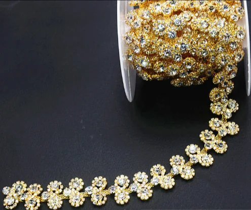 3 flower shape gembling rhinestone sticker sheets luxurious phone case decor Self Adhesive Scrapbooking Sticker shoes decoration