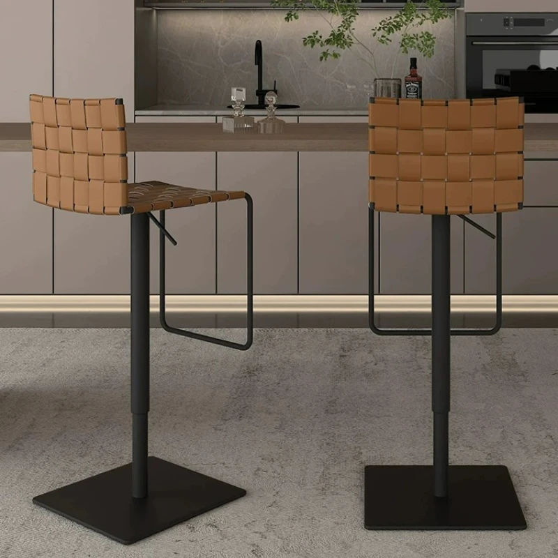 Muebles de Restaurante, Mesa de Comedor Tipo Isla, Sillas, Taburetes de Barra para Cocina, Juego de Taburetes Altos para Barra, Banqueta, Taburetes Altos