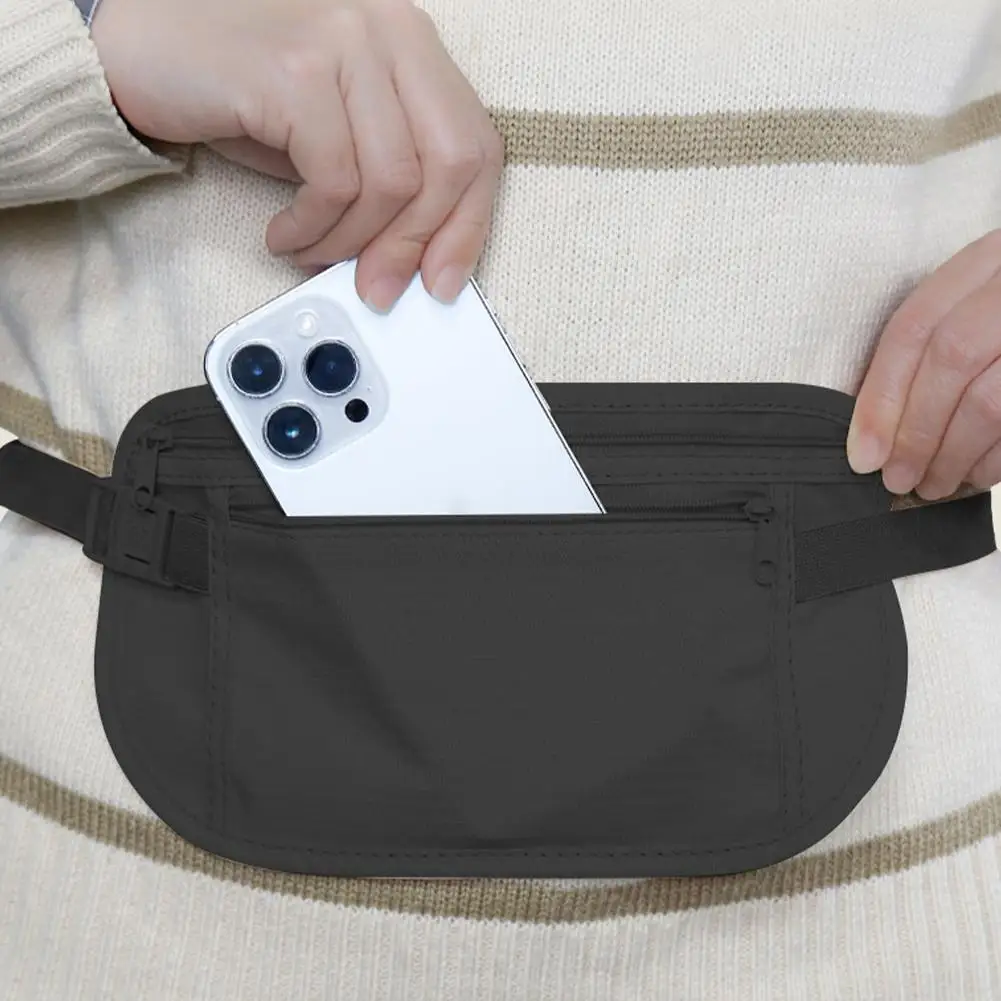 

Running Waist Bag Sports Belt Pouch Mobile Phone Women Hiking Gym Invisible Cycling Bags Pack Waist Men Pack Sports Fa H5u6