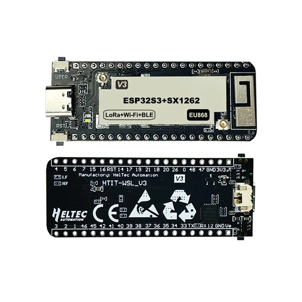 New 433-510MHZ/ 863-928MHZ Wireless stick lite ESP32+LoRa V3 development board compatible with ESP32-S3 node Type - C