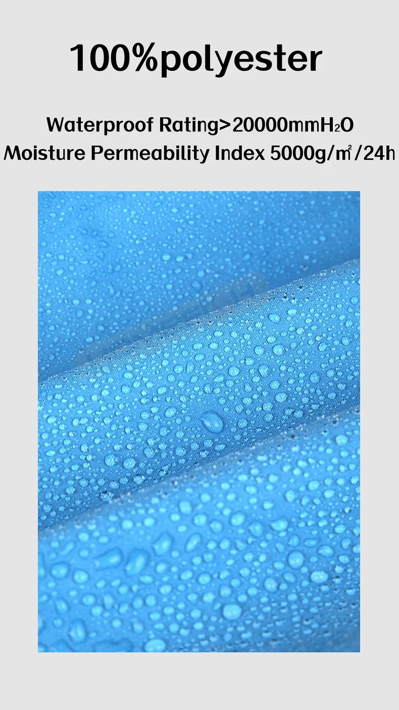 1 Paar Wasserdichte Beinabdeckungen mit Elastischem Band, Langer Beinschutz für Wandern, Skifahren, Klettern, Hosen- und Schuhüberzug, Langlebige Bandage – Detail 4