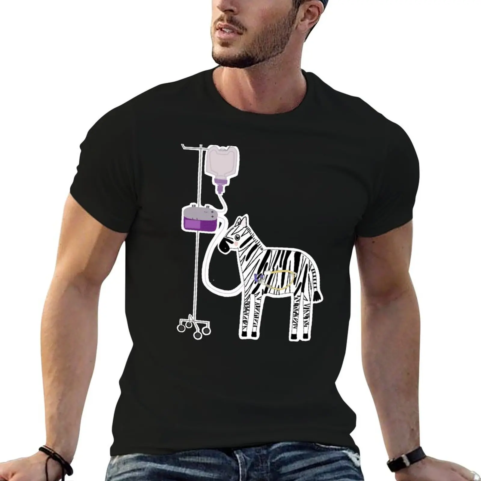 

Corflo Tubie EDS zebra T-Shirt cotton t shirt man essential t shirt mens graphic t shirts T-shirt