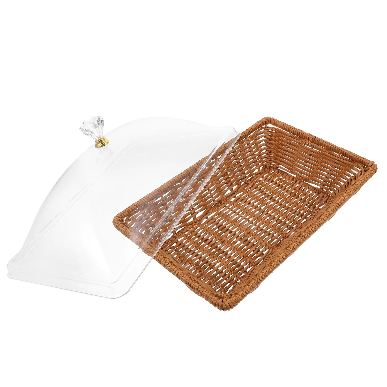 

Rustic Fruit Bread Storage Kitchen Bathroom Bedroom Strong Flexible Household Organization Woven Storage Basket For