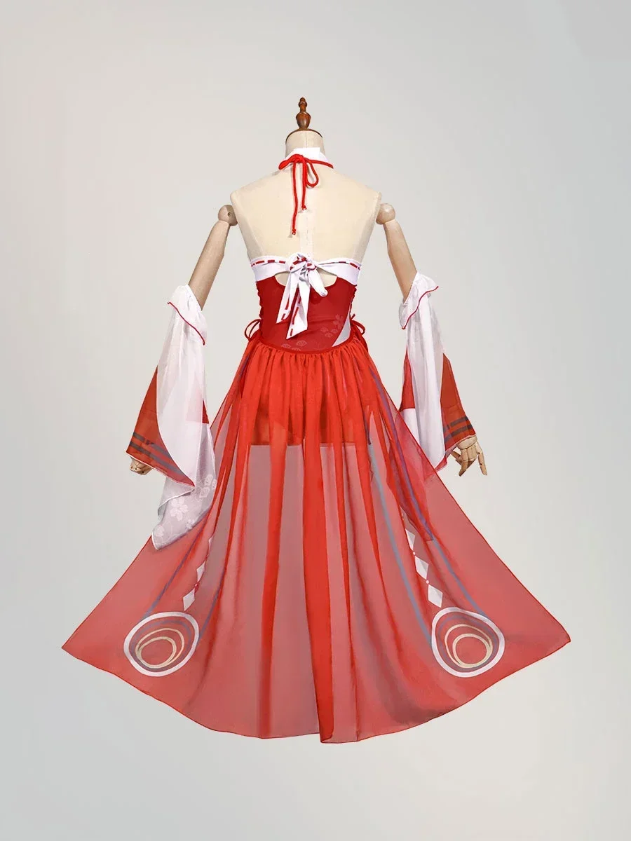 Costume de Cosplay de Genshin Impact Inazuma Yae ko Guuji Yae, Tenue de Jeu, Vêtements Sexy, Ensemble de Robe et Maillot de Bain, 2025