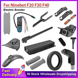 F Series Folding Pole for Segway Ninebot F20 F25 F30 F40 Dashboard Display Repait Part E-scooter Front Rear Fender Accessories