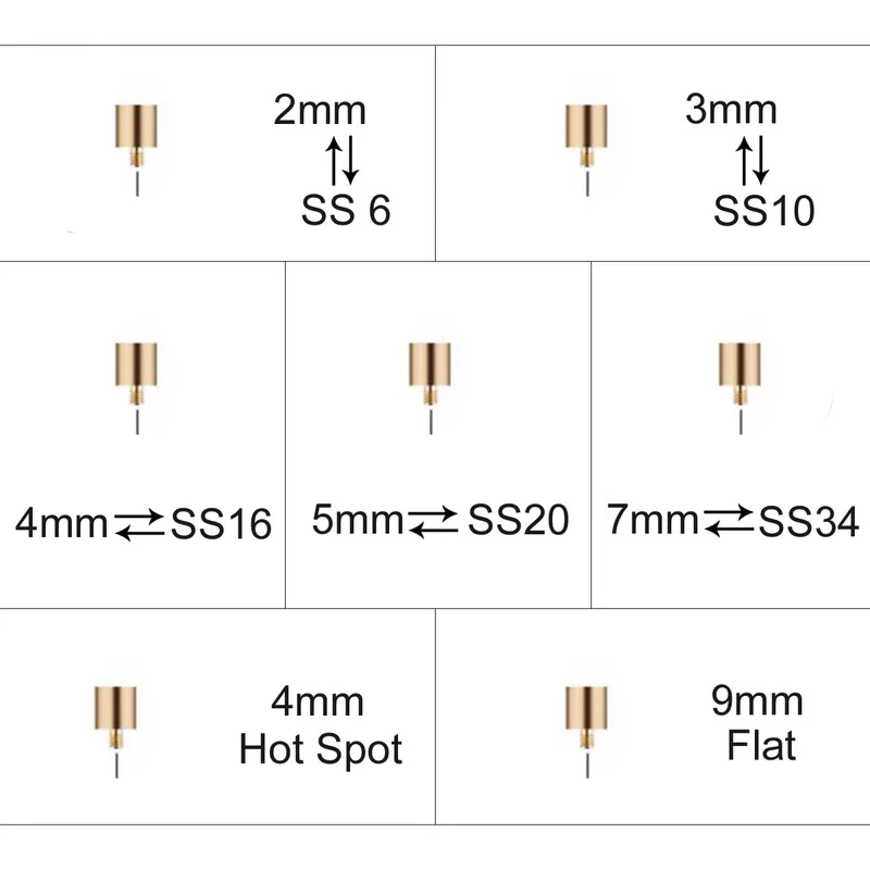 Fast Heated Hotfix Rhinestones EU/US Applicator Iron-on Wand Heat-fix Tool Gun Mixed Size Hot Fix Rhinestones Glass Diamond