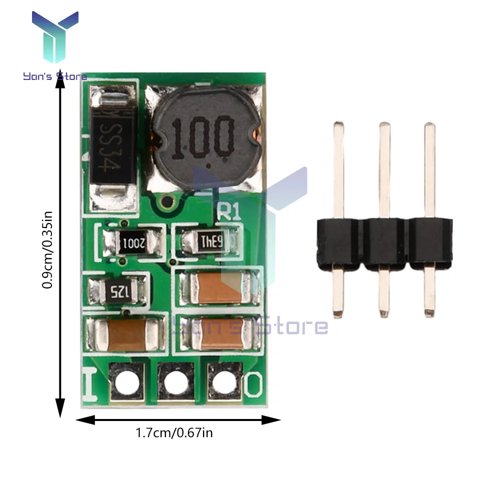 1Pcs DC-DC DC 5-40V to 3V 3.3V 5V 1A Buck Step Down Conversion Power Module Voltage Regulator Board With Row Needles