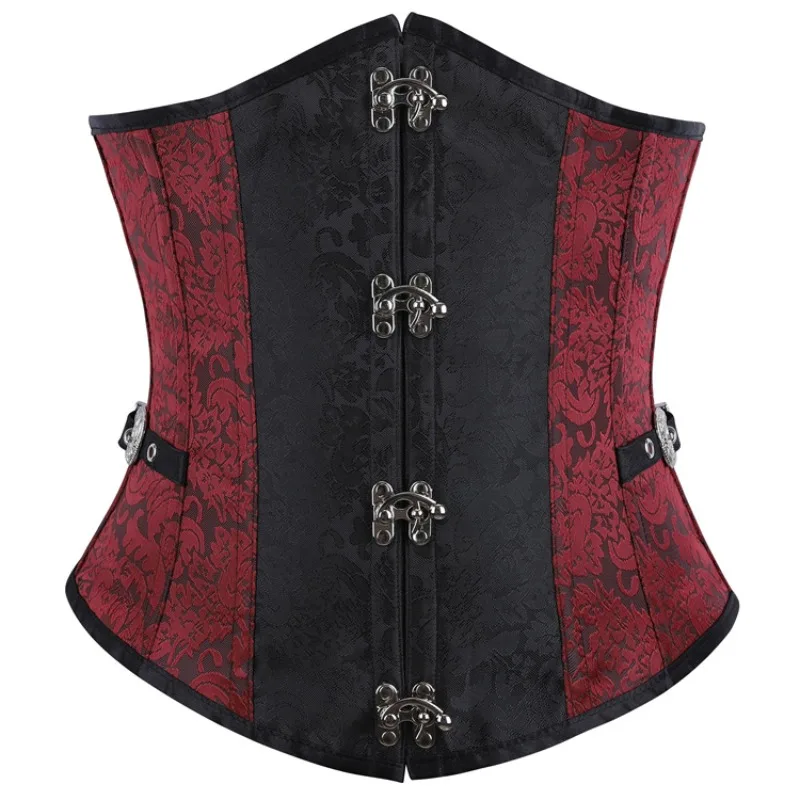 

Готический корсет под грудью в стиле стимпанк для женщин, сексуальный корсет больших размеров, пояс для похудения, формирователь тела, винтажное нижнее белье