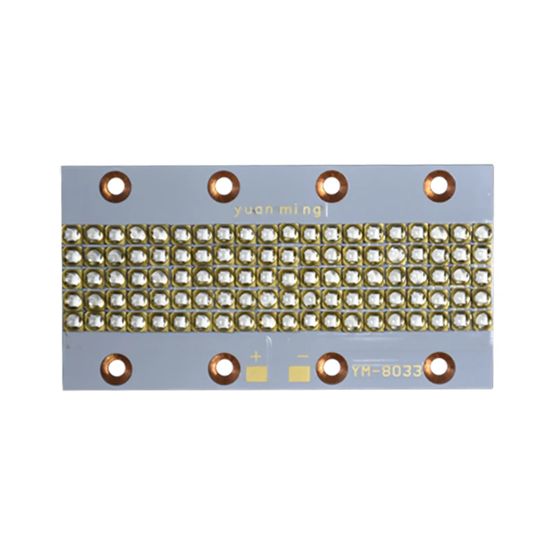 300W Lâmpada UV 3W SMD 365nm 385nm 395nm 405nm Alta Potência Para Cura De Cola De Tinta De Impressão