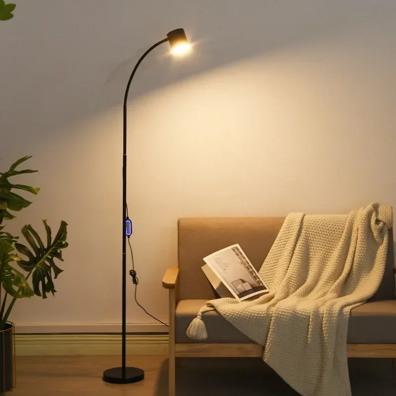 Nordic LED Augenschutz Stehlampe Live Broadcast Vertikale Fülllicht Moderne Minimalistische Nacht Sofa Schlafzimmer Stehlampe