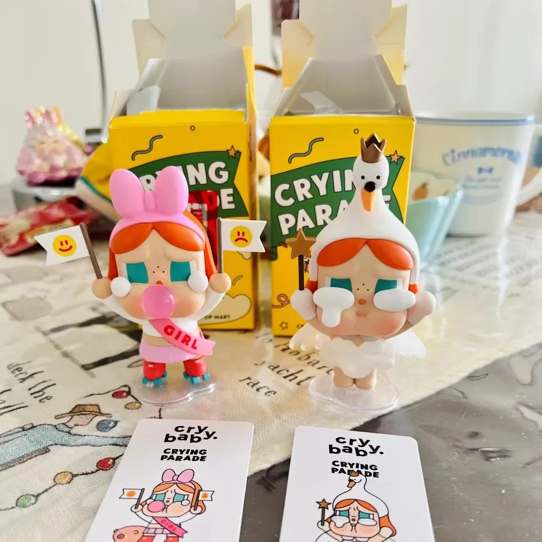 

Toys Model Confirm Style Cute Anime Figure Gift Surprise Box Original Crybaby Parade Series Blind Box