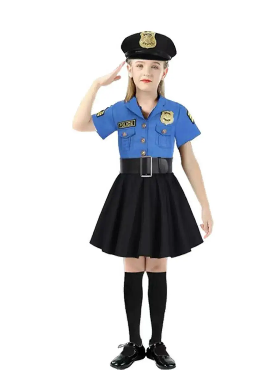 loween 子供用ワンピースコスチューム 女の子用スーツ 伝統的な中国民族舞台パフォーマンス衣装 ポリエステル繊維 00%