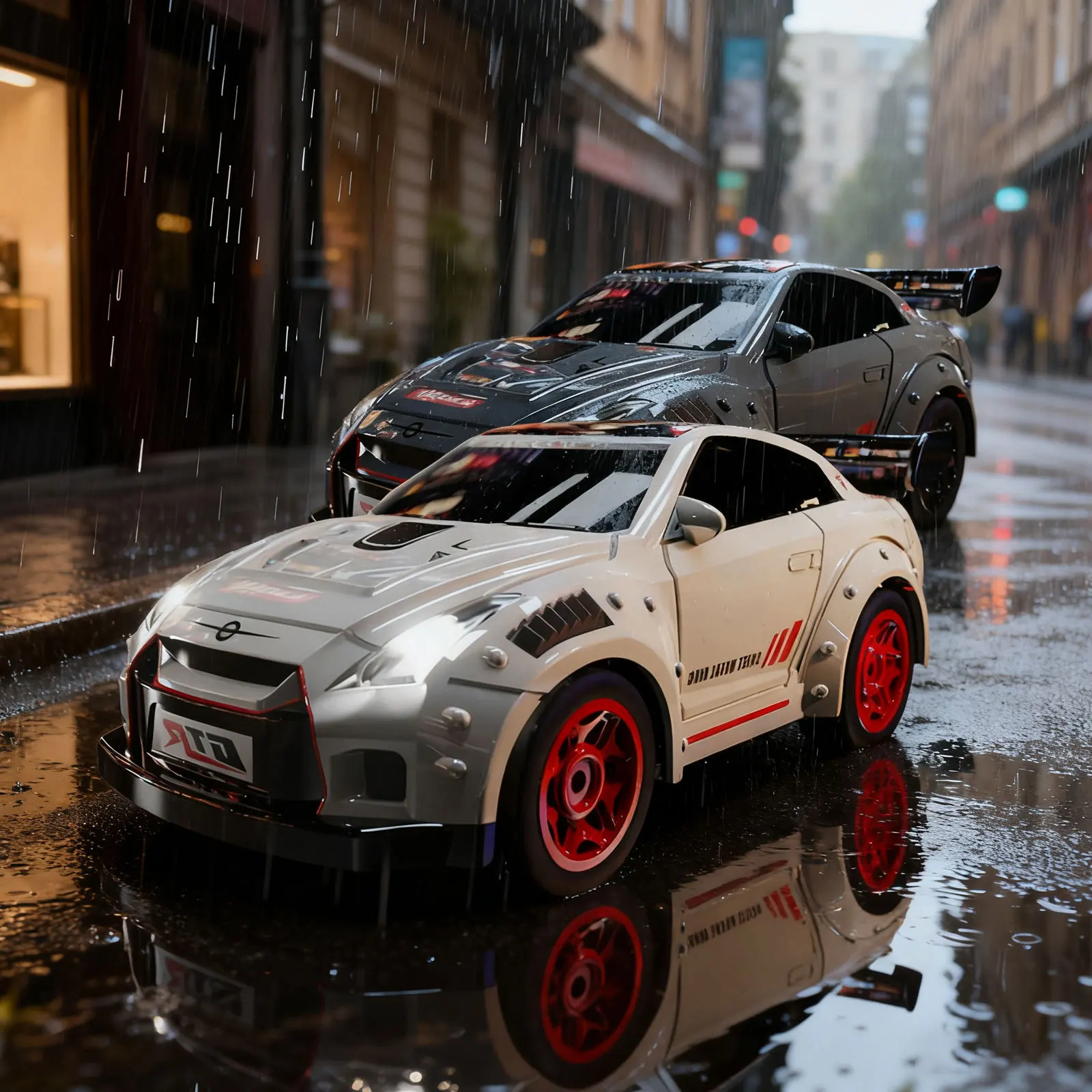 New Arrival 1:64 Scale RC Remote Control Car Drift Four-Wheel Drive High-Speed Rechargeable Simulation Toy Model for Kids