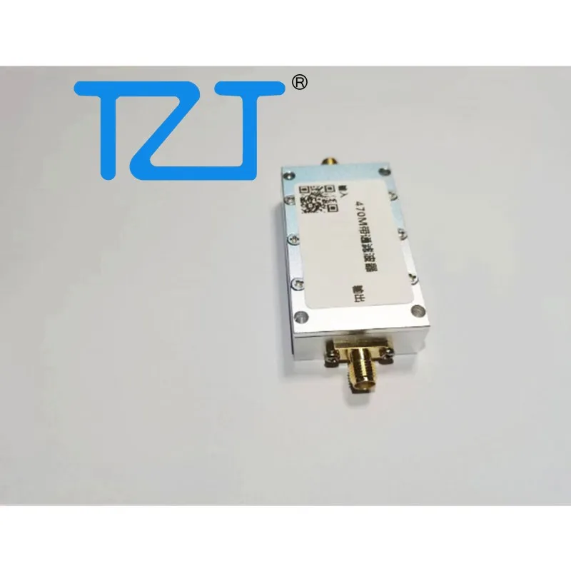 TZT QM-BPF470A 470MHz Bandpass Filter 14MHz Bandwidth Narrow Band High Suppression Bandpass Filtering RF BPF