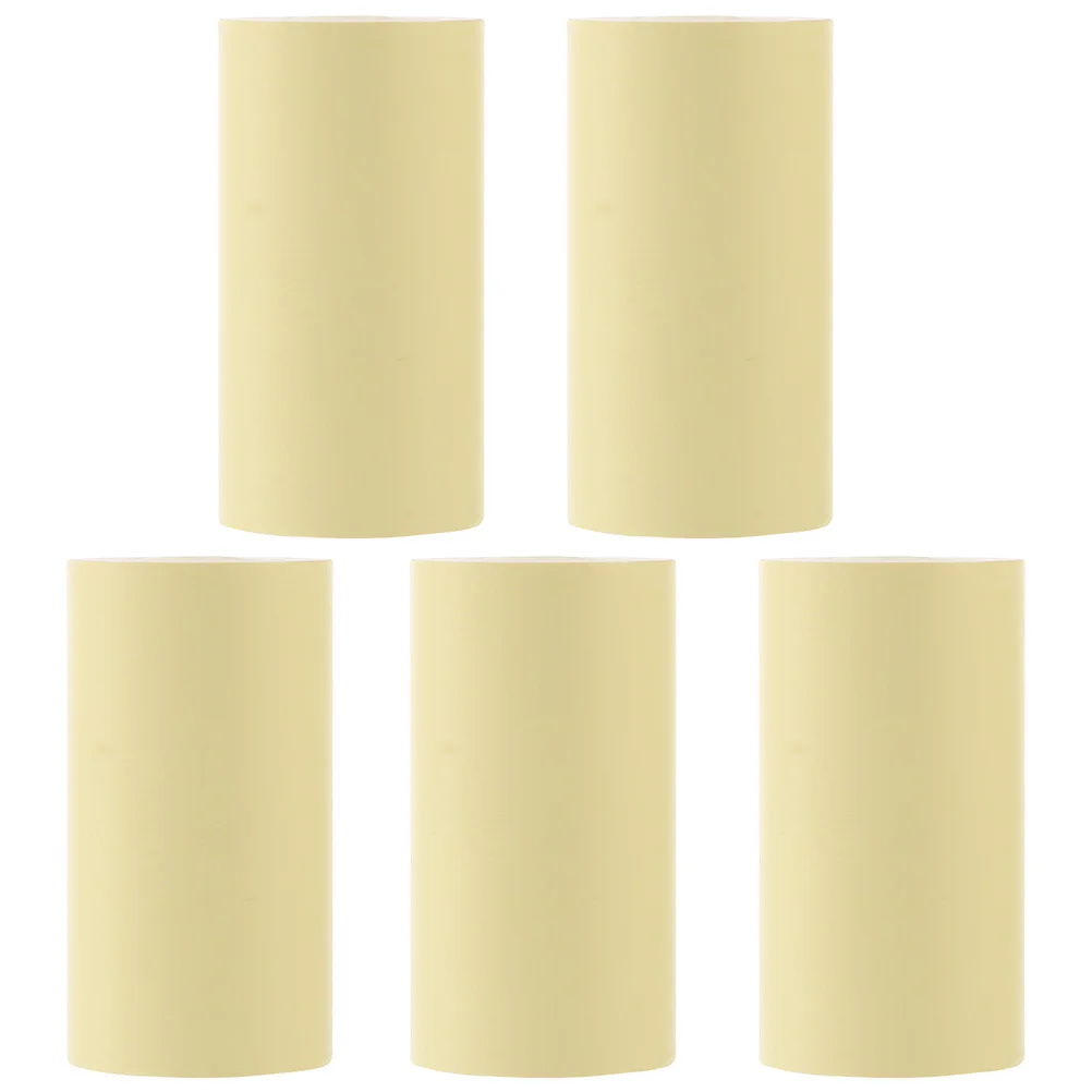 5 rolos de papel térmico 80mm x 30m suave alta sensibilidade para impressora pos máquina cartão crédito multiuso recibo papel loja