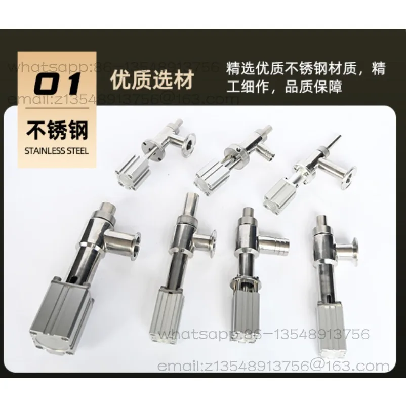 

Stainless steel liquid filling machine accessories anti-drip filling head anti-drip discharge valve
