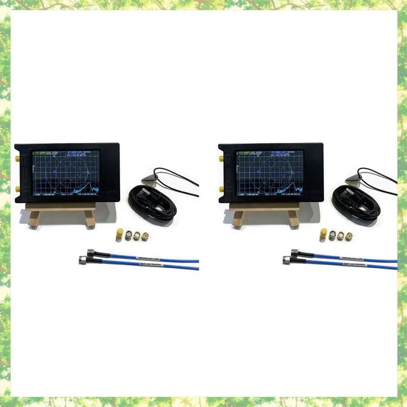 Smart-2X Litevna-64 50Khz-6,3 Ghz Litevna 4 pulgadas pantalla táctil analizador de red vectorial analizador de antena UHF actualización de Nanovna