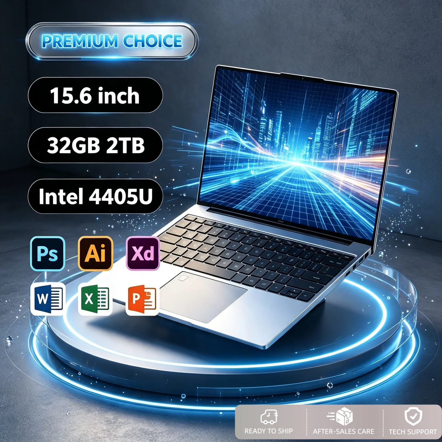 Pc Gaming Xtreme - Игровой ноутбук Intel Pentium 4405U 15,6