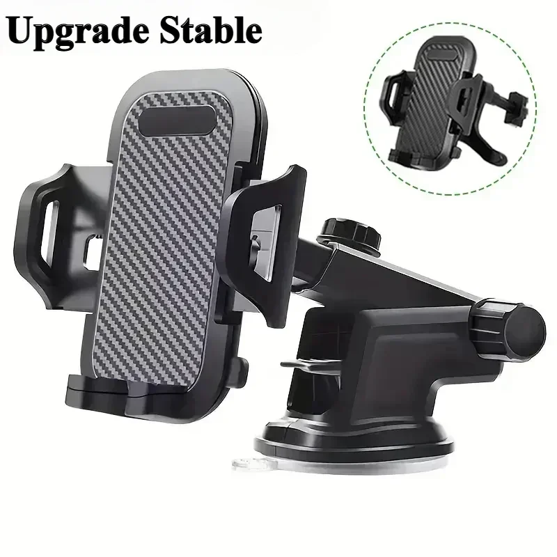 Sucker Car Phone Holder Mount Stand Suction Cup Smartphone Mobile Cell Support in Car Bracket for iPhone Xiaomi Huawei Samsung