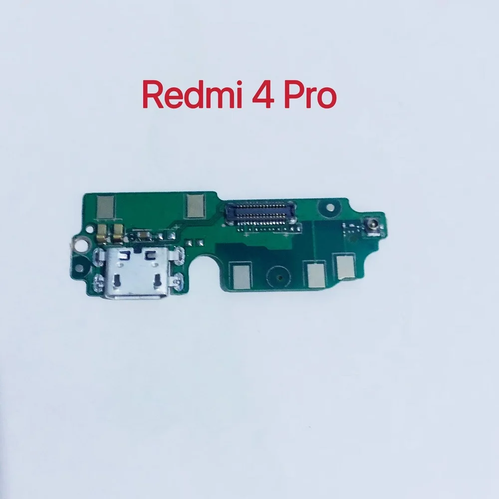 New Microphone Module+USB Charging Port Board Flex Cable Dock Connector Parts For Xiaomi Redmi 4 4pro 4X 4A Phone