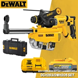 DEWALT Rotary Hammer Drill 20V Brushless Motor SDS PLUS D-Handle Electric Demolition Hammer Impact Drill DCH263 DWH205DH