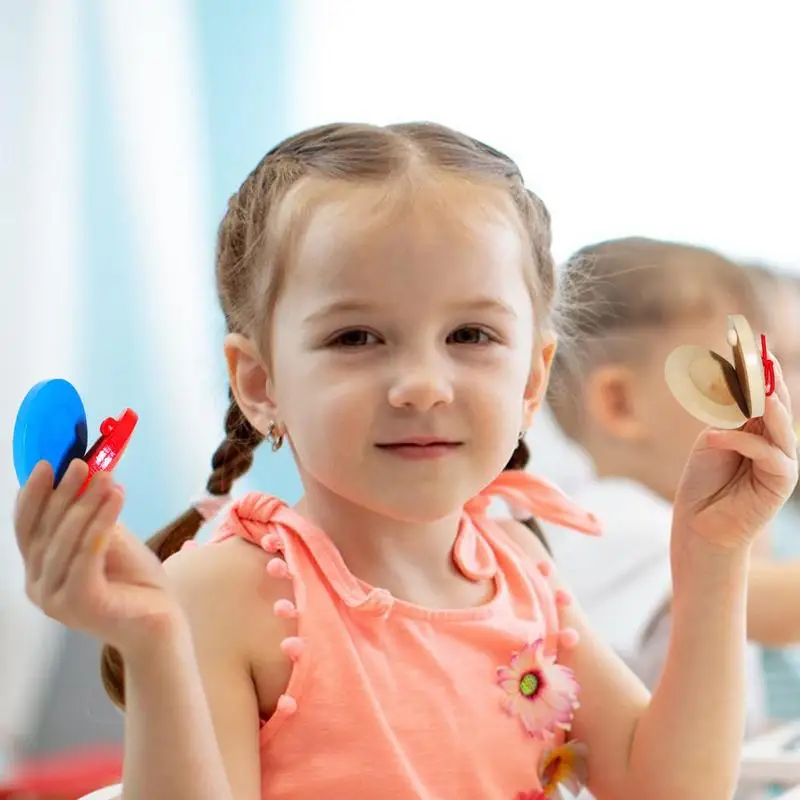 صنجات آلة موسيقية خشبية ألعاب تعليمية صغيرة أخرى للأطفال إيقاع الأطفال #6