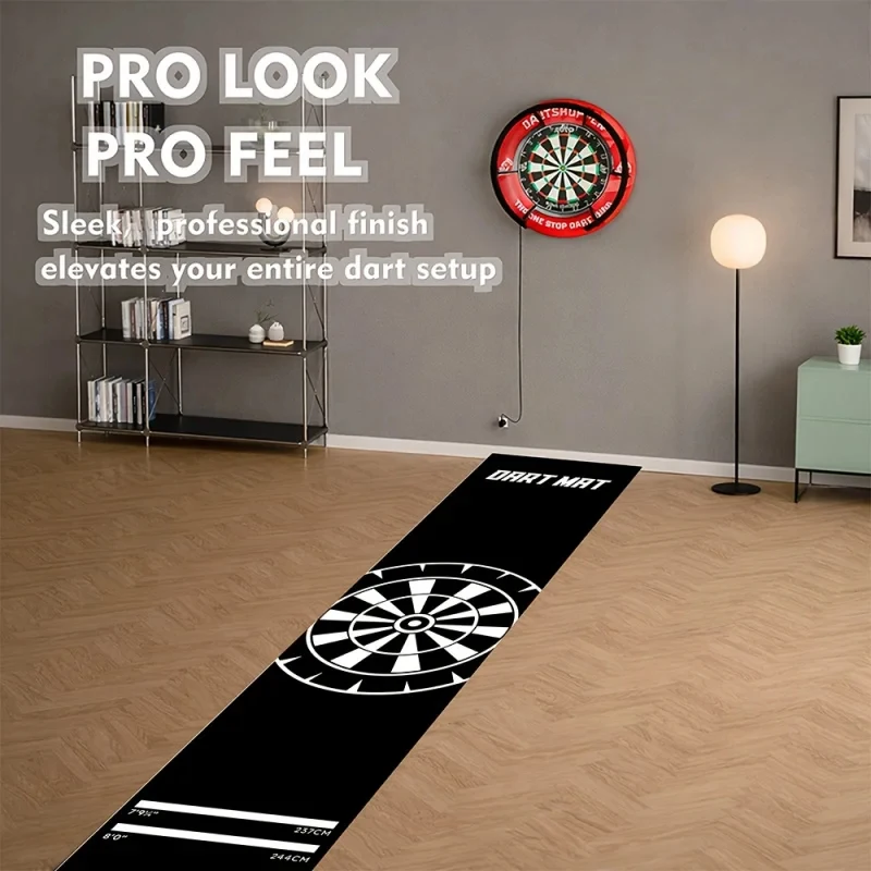 Dart Mat Indoor Home Dart Training Mat Bar Dart Room Non-Slip Mat Dart Enthusiast Home Decoration Carpet