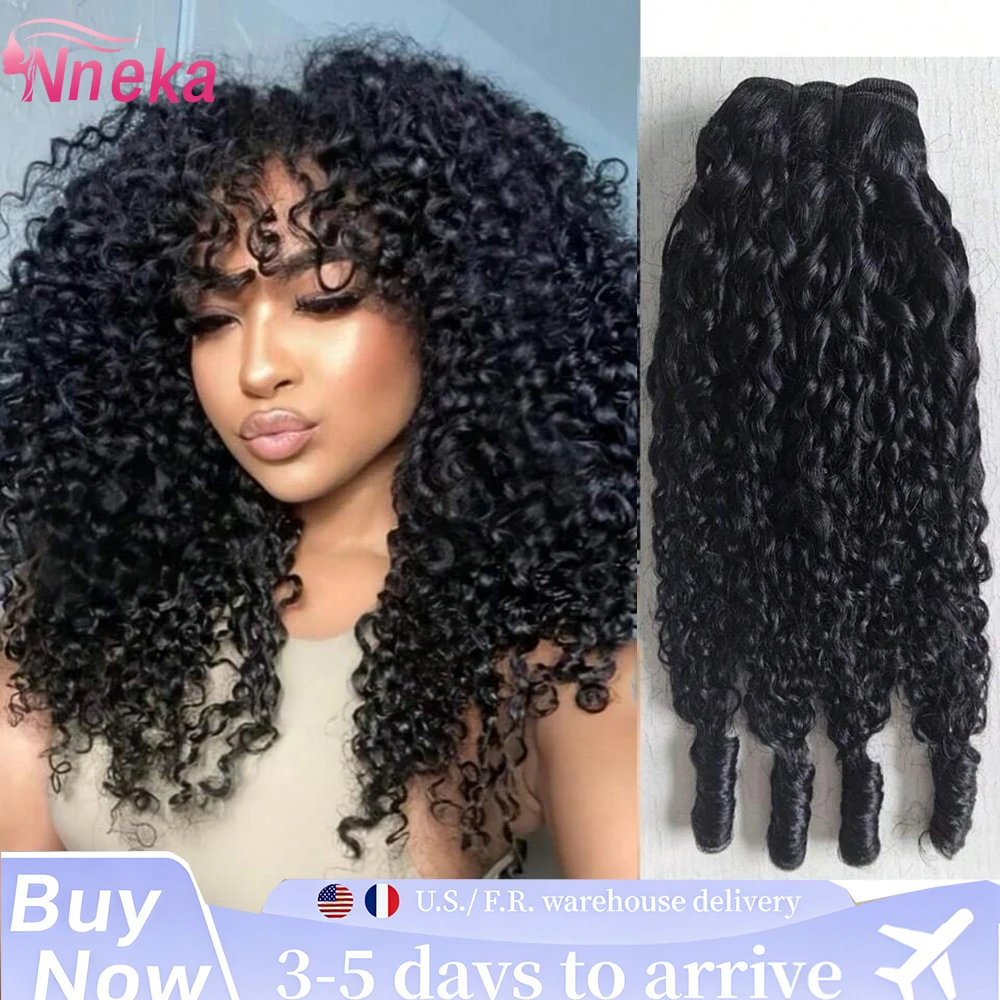 

Nneka 15A Burmese Curly Human Hair Bundles Deals Vietnamese Raw Human Virgin Hair Weave Bundle Ocean Spiral Curly Hair Bundles
