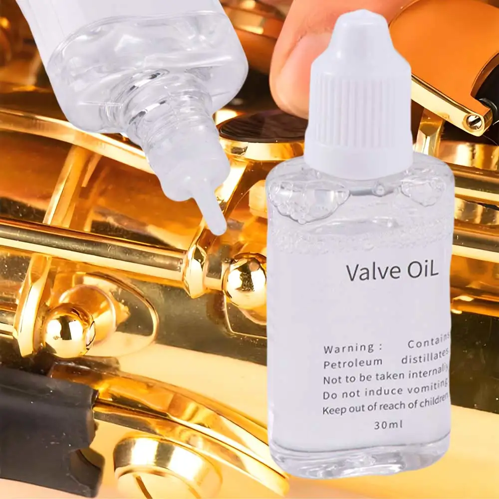 Special Valve Lubrication Smooth Lubricating Saxophone Valve Oil 30ml Protective Brass Instruments Oil Trombone