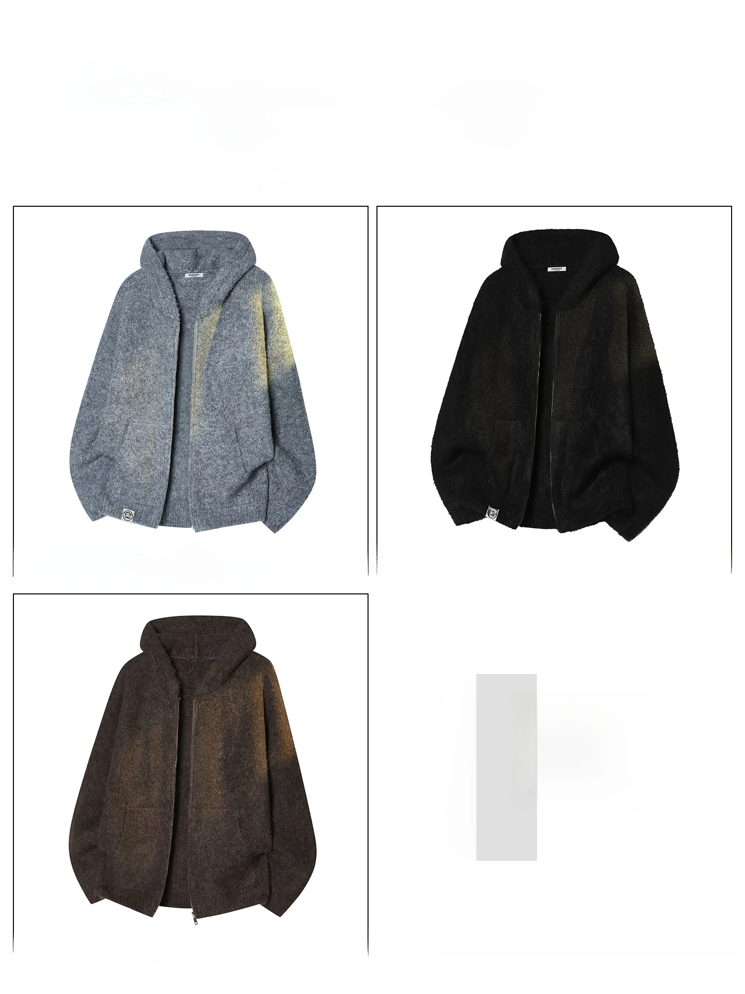 PaulFrank Men's Loose Casual Knitted Woolen Hoodie Sweatirt American Sle Autumn Outerwear Comfortable Polyester Blend