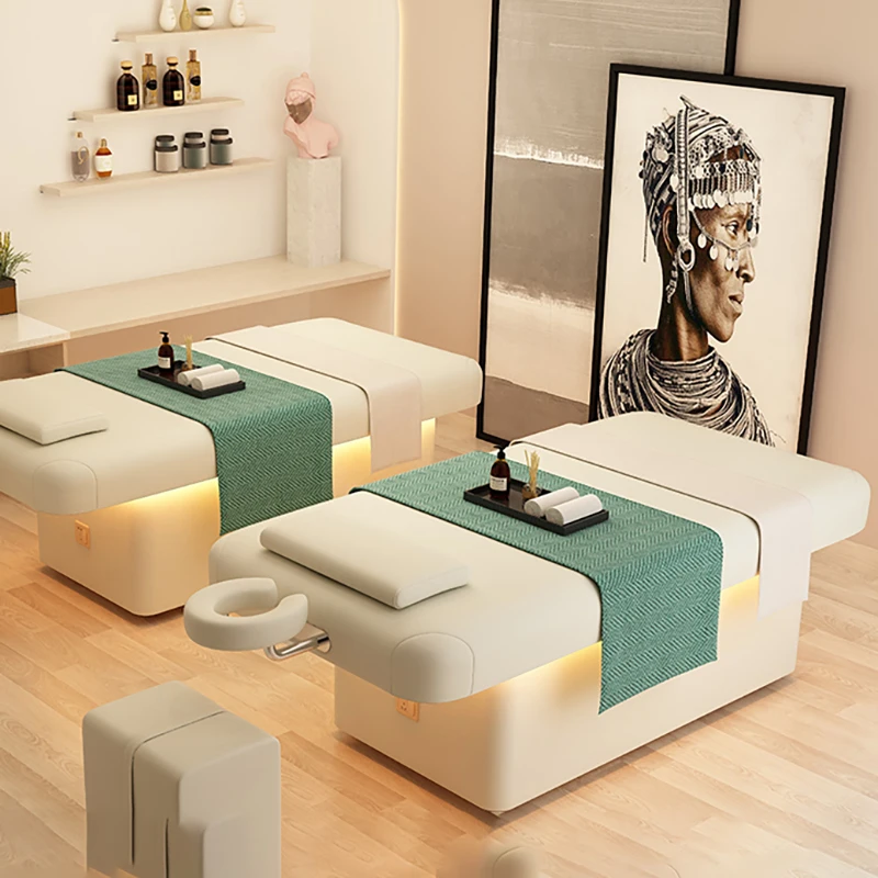 Tattoo Head Spa Beauty Salon Massage Bed Hairsalon Relax Massage Bed Modern Cosmetologist Cama Solteiro Beauty Salon Furniture